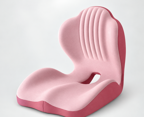 Sitalva Haltungskissen in Rosé – ergonomisches Design für aufrechtes Sitzen