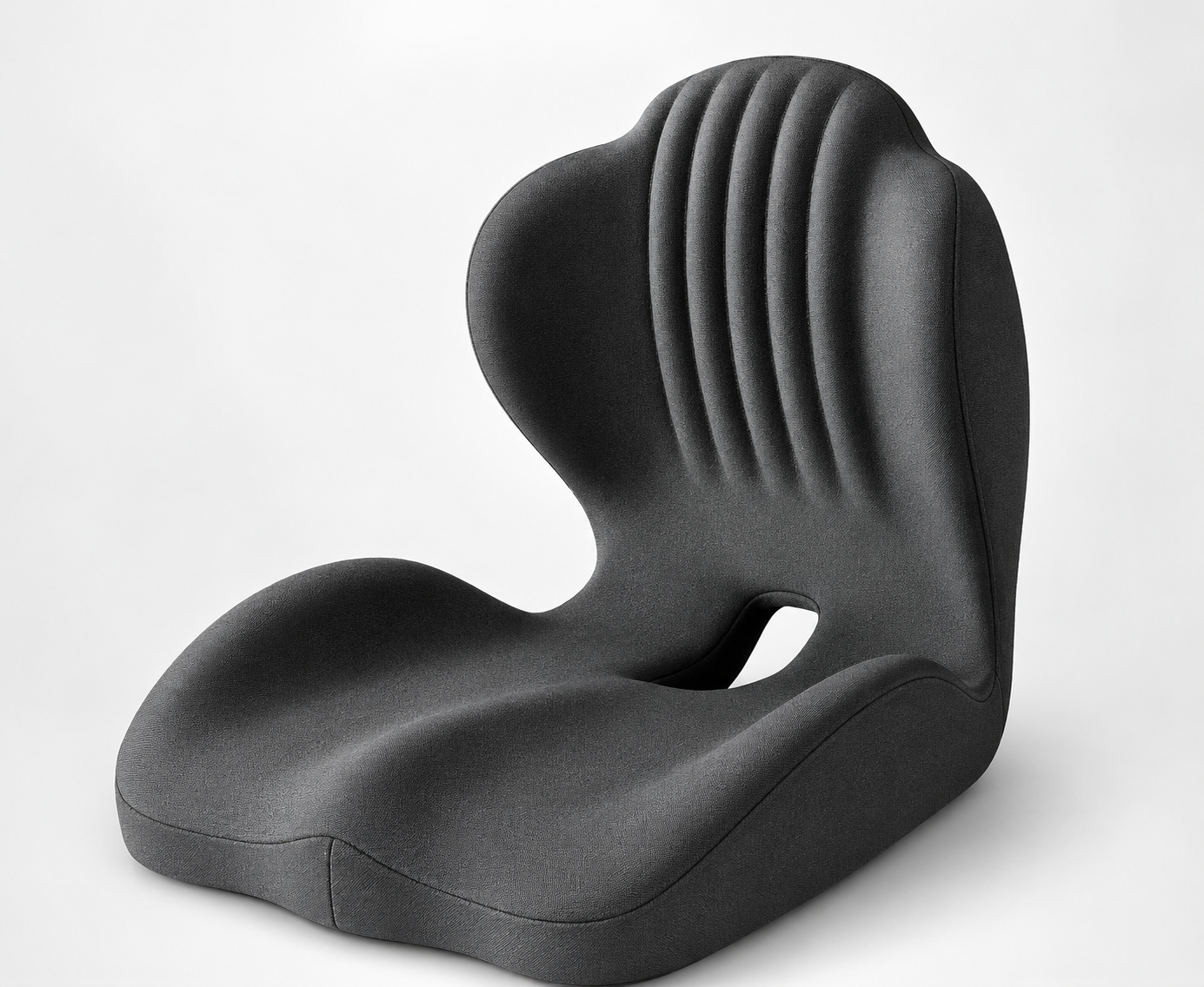 Sitalva Haltungskissen in Schwarz – ergonomisches Design für aufrechtes Sitzen